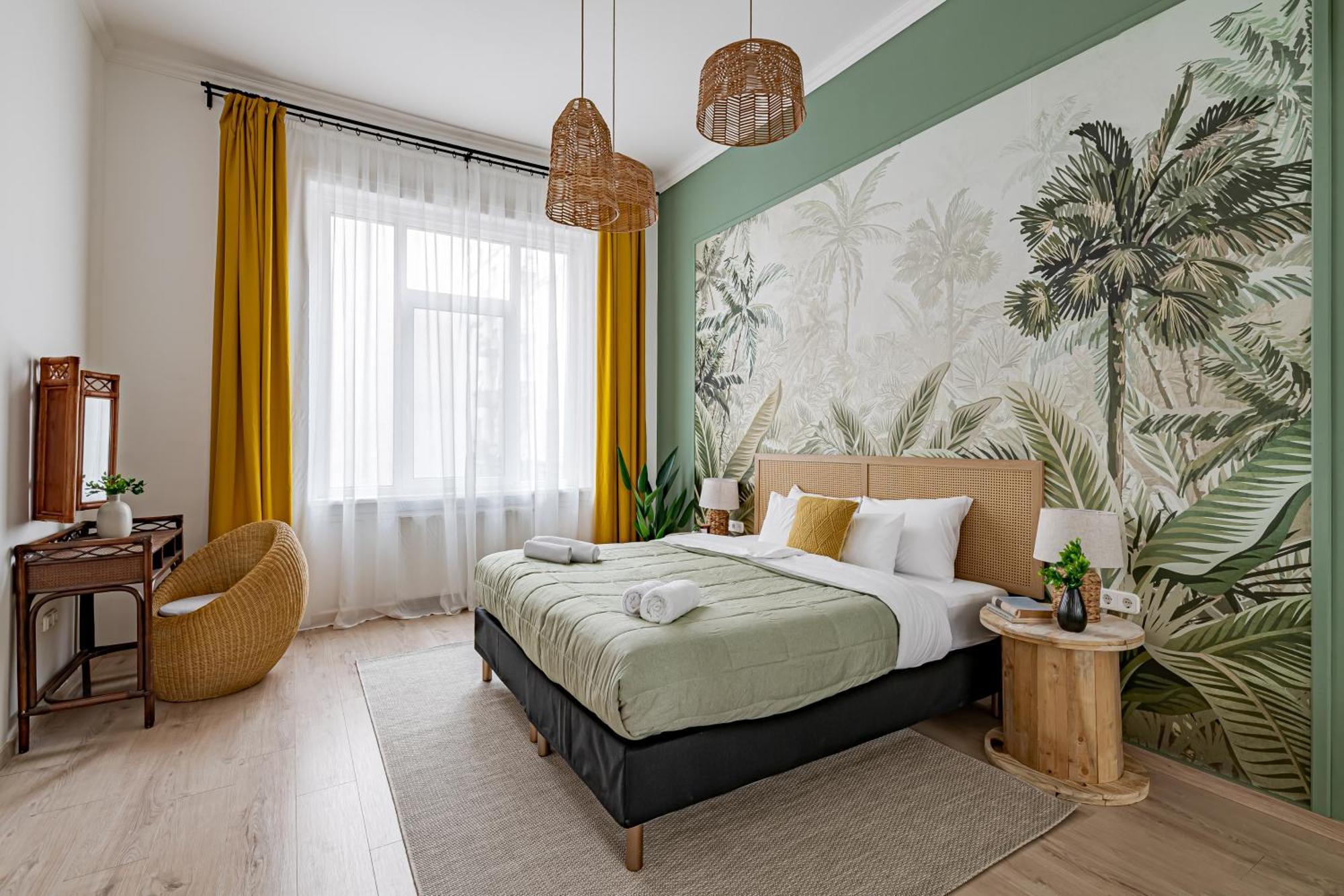 Jungle Aesthetics Downtown Apartman Aircon And Garage Parking 布达佩斯 外观 照片