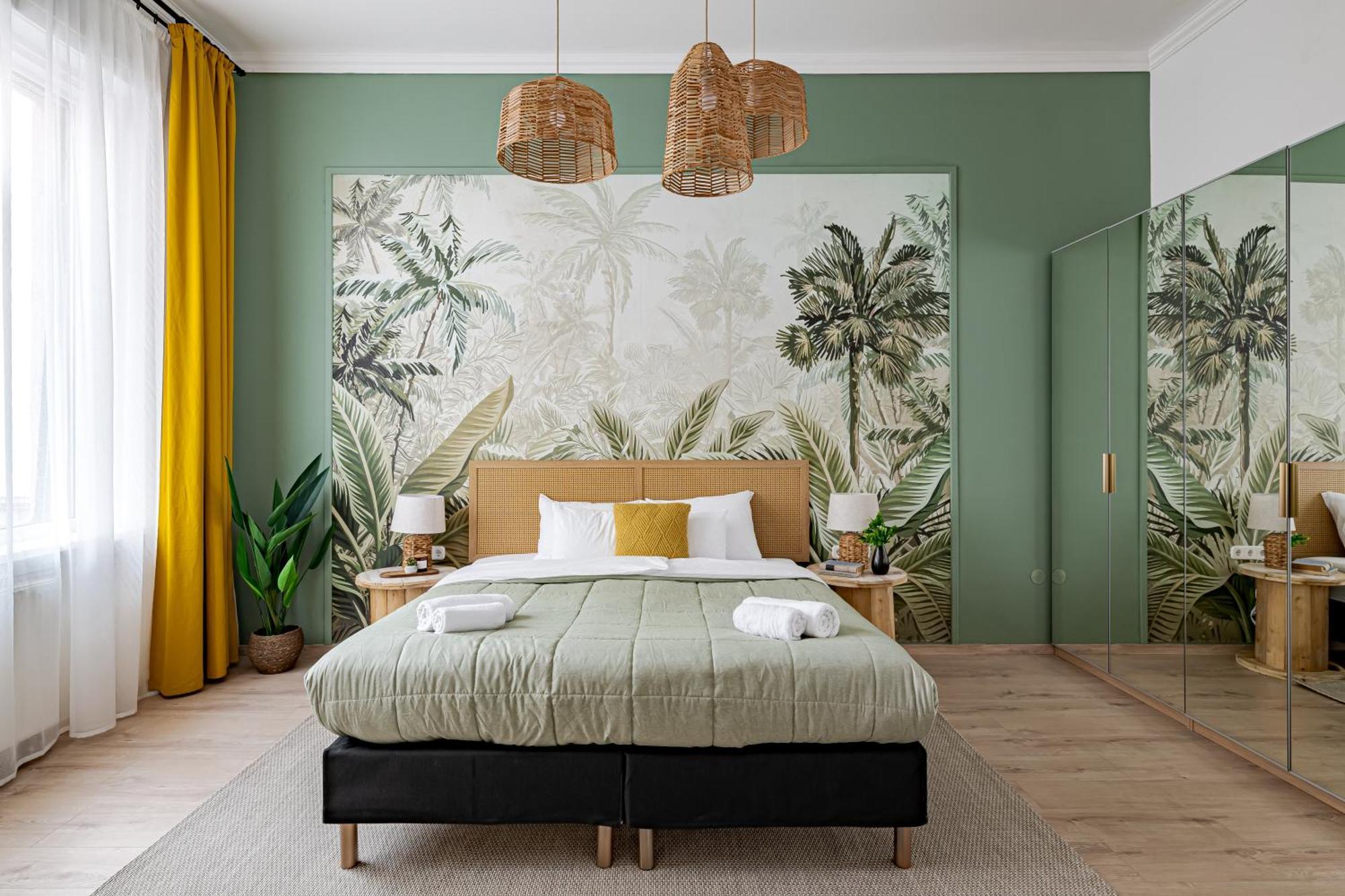 Jungle Aesthetics Downtown Apartman Aircon And Garage Parking 布达佩斯 外观 照片