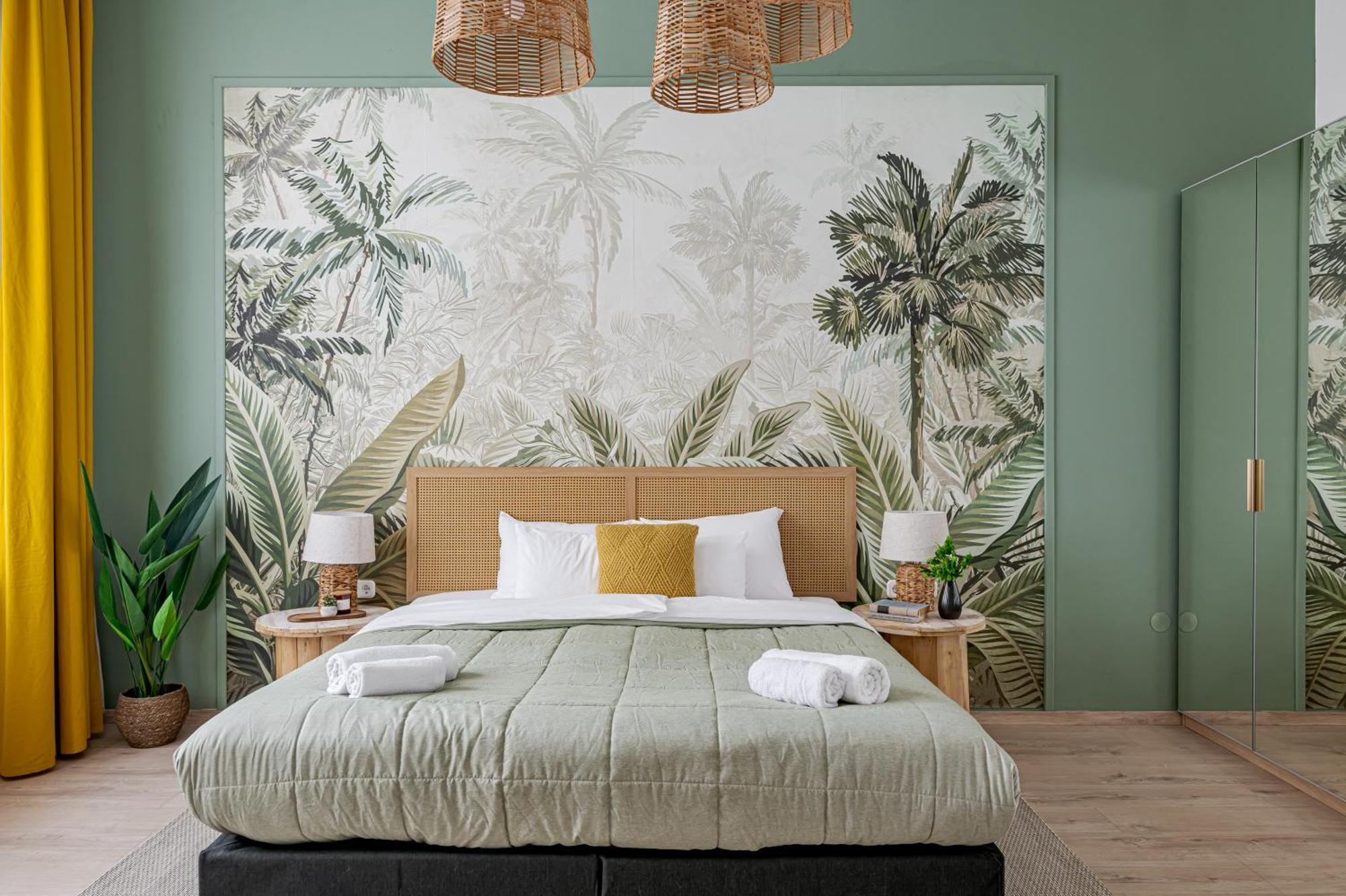 Jungle Aesthetics Downtown Apartman Aircon And Garage Parking 布达佩斯 外观 照片