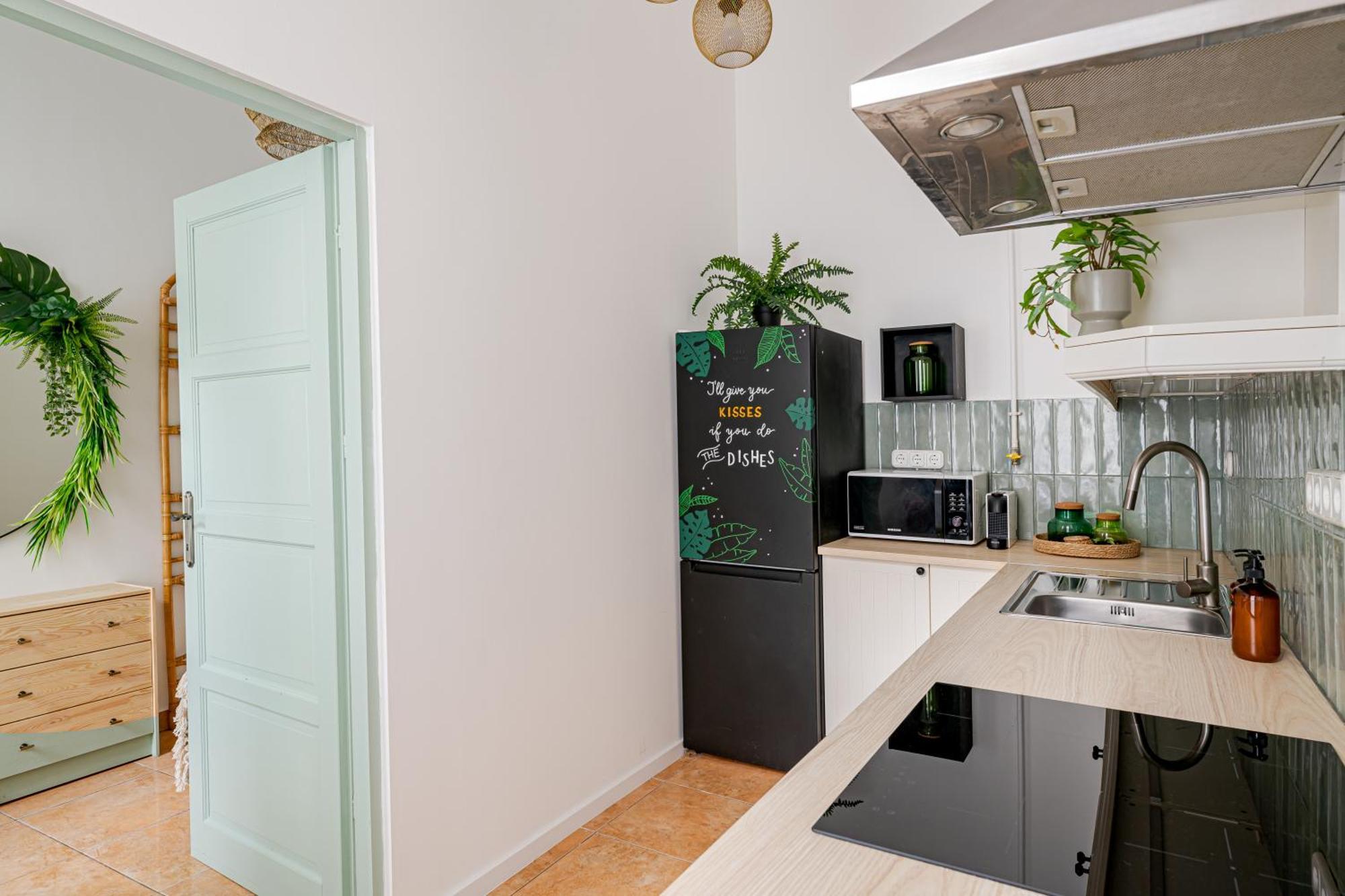 Jungle Aesthetics Downtown Apartman Aircon And Garage Parking 布达佩斯 外观 照片